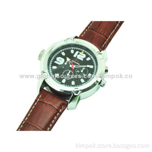 1080P HD Spy camera watches with IR night vision, waterproof and solo voice recordingNew
